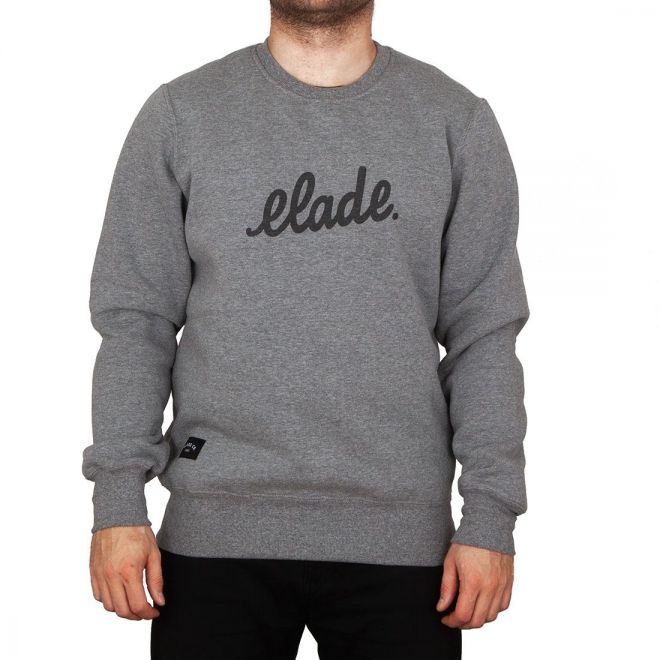 Elade Bluza bez kaptura Elade Handwritten szara - Bluza prosta - Bluzy, Bluzy ...